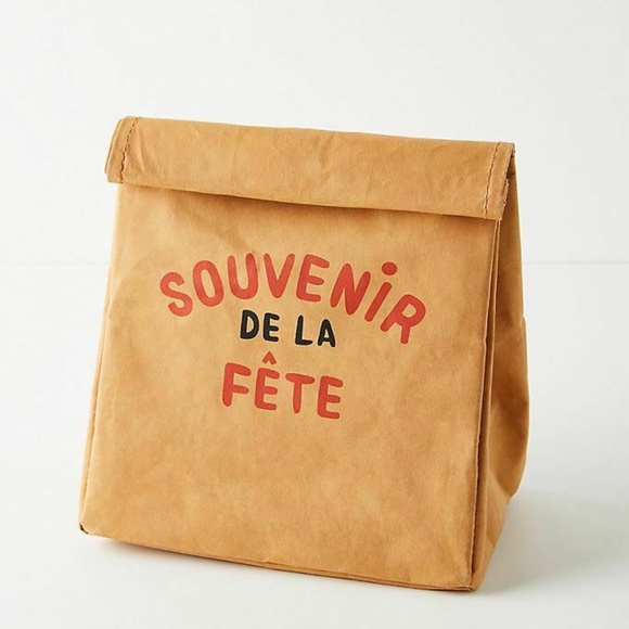 Anthropologie Handbags - Anthropologie Clare V Insulated Lunchbag